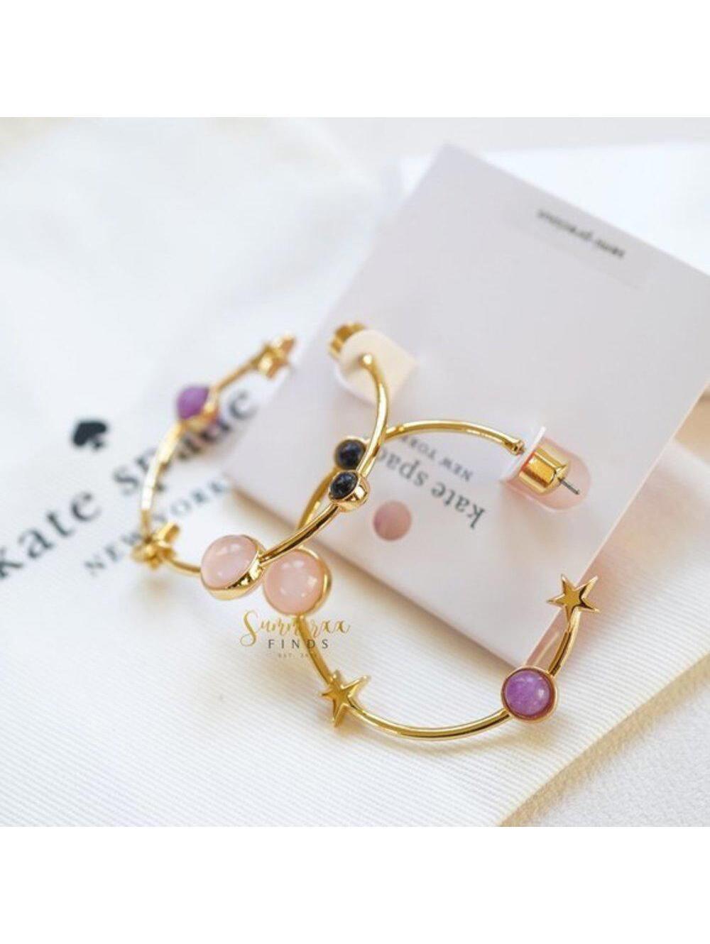 Kate Spade On the Rocks Hoops Earrings - Picture 6 of 13